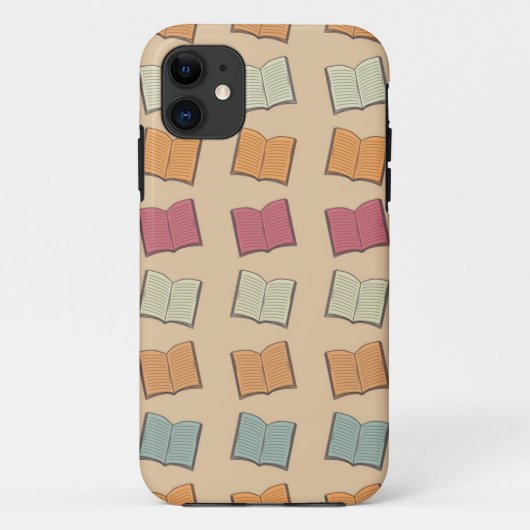 Buchmuster Case-Mate iPhone Hülle (Rückseite)
