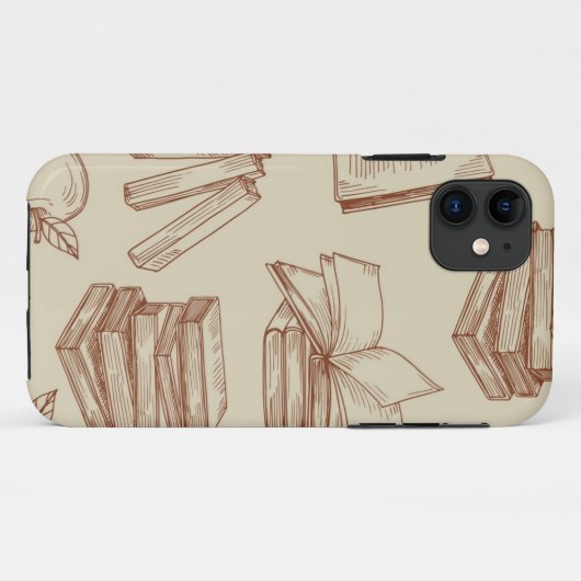 Buchmuster Case-Mate iPhone Hülle (Rückseite (Horizontal))