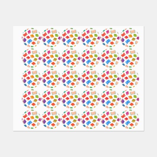 Buchmuster Etiketten (Blatt)