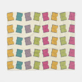 Buchmuster Fleecedecke (Vorderseite (Horizontal))