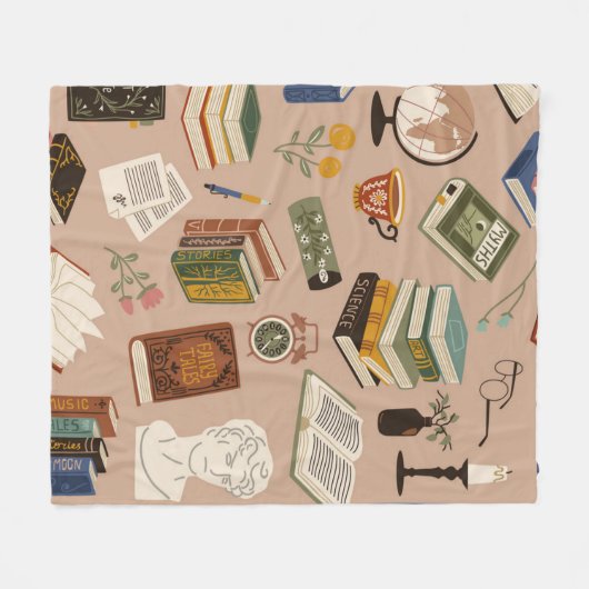 Buchmuster Fleecedecke (Vorderseite (Horizontal))
