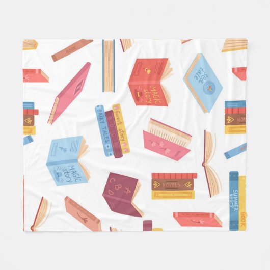 Buchmuster Fleecedecke (Vorderseite (Horizontal))
