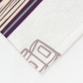 Buchmuster Fleecedecke (Ecke)