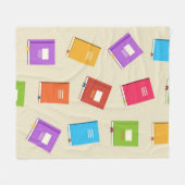 Buchmuster Fleecedecke (Vorderseite (Horizontal))