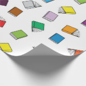 Buchmuster Geschenkpapier (Ecke)