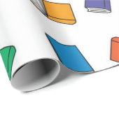 Buchmuster Geschenkpapier (Rolleneckpunkt)
