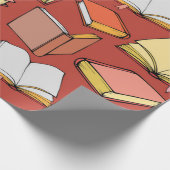 Buchmuster Geschenkpapier (Ecke)