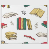 Buchmuster Geschenkpapier (Flach)