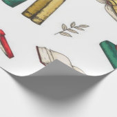 Buchmuster Geschenkpapier (Ecke)