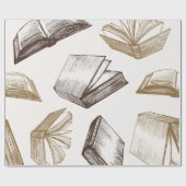 Buchmuster Geschenkpapier (Flach)