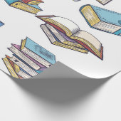 Buchmuster Geschenkpapier (Ecke)