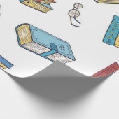 Buchmuster Geschenkpapier (Ecke)