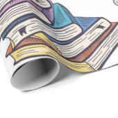 Buchmuster Geschenkpapier (Rolleneckpunkt)