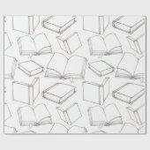 Buchmuster Geschenkpapier (Flach)