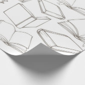 Buchmuster Geschenkpapier (Ecke)