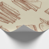 Buchmuster Geschenkpapier (Ecke)