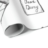 Buchmuster Geschenkpapier (Rolleneckpunkt)