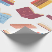 Buchmuster Geschenkpapier (Ecke)