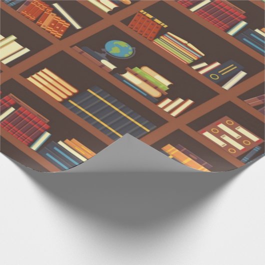 Buchmuster Geschenkpapier (Ecke)