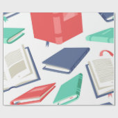 Buchmuster Geschenkpapier (Flach)