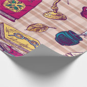 Buchmuster Geschenkpapier (Ecke)
