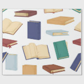 Buchmuster Geschenkpapier (Flach)