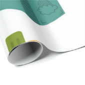 Buchmuster Geschenkpapier (Rolleneckpunkt)