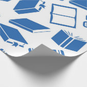 Buchmuster Geschenkpapier (Ecke)