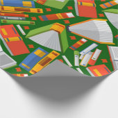 Buchmuster Geschenkpapier (Ecke)