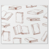 Buchmuster Geschenkpapier (Flach)