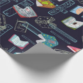 Buchmuster Geschenkpapier (Ecke)
