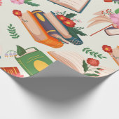 Buchmuster Geschenkpapier (Ecke)