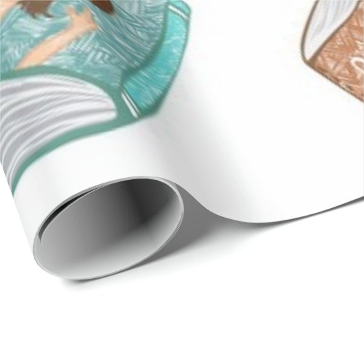 Buchmuster Geschenkpapier (Rolleneckpunkt)