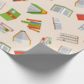 Buchmuster Geschenkpapier (Ecke)