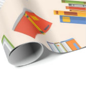 Buchmuster Geschenkpapier (Rolleneckpunkt)