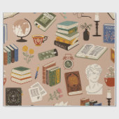 Buchmuster Geschenkpapier (Flach)