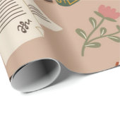 Buchmuster Geschenkpapier (Rolleneckpunkt)