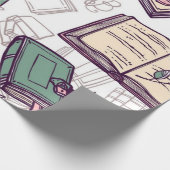Buchmuster Geschenkpapier (Ecke)