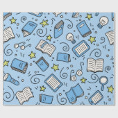 Buchmuster Geschenkpapier (Flach)