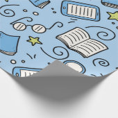 Buchmuster Geschenkpapier (Ecke)