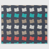 Buchmuster Geschenkpapier (Flach)