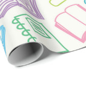 Buchmuster Geschenkpapier (Rolleneckpunkt)