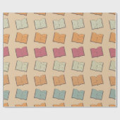 Buchmuster Geschenkpapier (Flach)