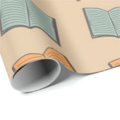 Buchmuster Geschenkpapier (Rolleneckpunkt)