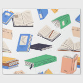Buchmuster Geschenkpapier (Flach)