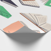 Buchmuster Geschenkpapier (Ecke)
