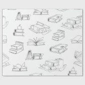 Buchmuster Geschenkpapier (Flach)