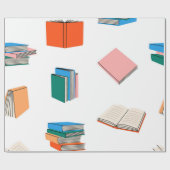 Buchmuster Geschenkpapier (Flach)