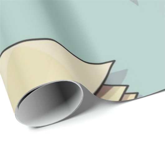 Buchmuster Geschenkpapier (Rolleneckpunkt)