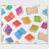 Buchmuster Geschenkpapier (Flach)